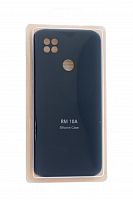 Чехол-накладка для XIAOMI Redmi 10A SILICONE CASE закрытый темно-синий (8) - фото