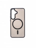 Чехол-накладка для Samsung S921 S24 VEGLAS Fog Magnetic черный - фото