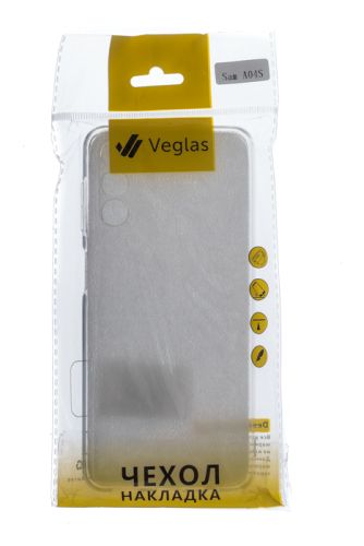 Чехол-накладка для Samsung A047F A04S VEGLAS Air прозрачный оптом, в розницу Центр Компаньон фото 3