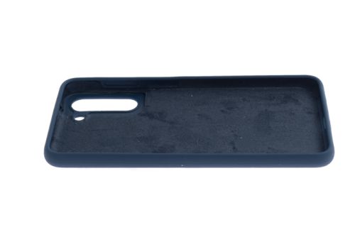 Чехол-накладка для Samsung G991 S21 SILICONE CASE NL OP закрытый темно-синий (8) оптом, в розницу Центр Компаньон фото 3