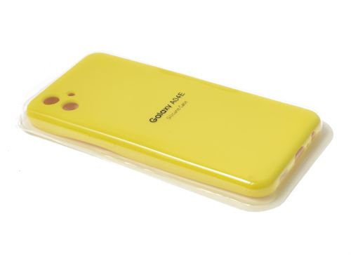 Чехол-накладка для Samsung A042F A04E VEGLAS SILICONE CASE закрытый желтый (20) оптом, в розницу Центр Компаньон фото 2