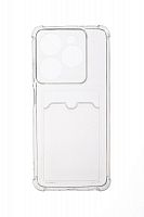 Чехол-накладка для INFINIX Smart 8 Plus VEGLAS Air Pocket прозрачный - фото