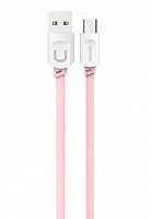 Кабель USB-Micro USB USAMS US-SJ020 U-TRANS 1м розовый - фото