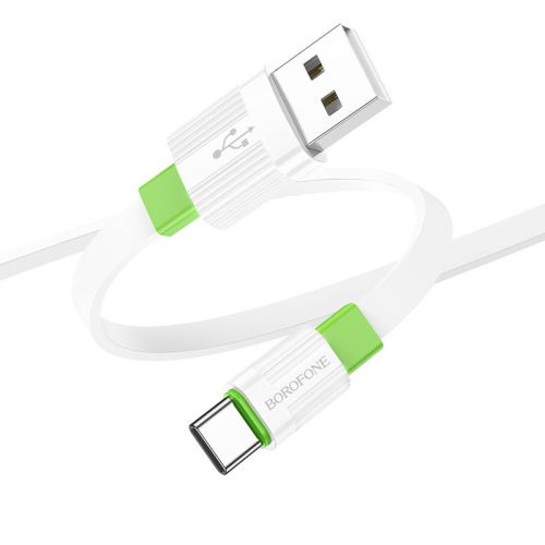 Кабель USB-Micro USB BOROFONE BX89 Union 2.4A 1м бело-зеленый оптом, в розницу Центр Компаньон фото 3