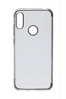 Купить Чехол-накладка для HUAWEI Honor 8A Pro/Y6 Prime 2019 ELECTROPLATED TPU DOKA серебро оптом, в розницу в ОРЦ Компаньон