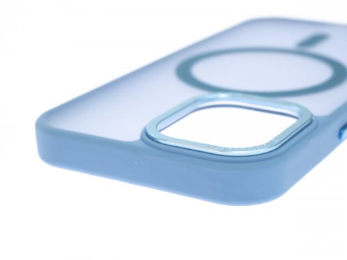 Чехол-накладка для iPhone 16 VEGLAS Fog Magnetic синий - оптовая продажа фото 4 Чехол-накладка для iPhone 16 VEGLAS Fog Magnetic синий - фото фото 4