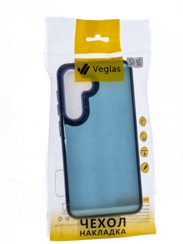 Чехол-накладка для Samsung S921B S24 VEGLAS Fog Glow темно-синий - оптовая продажа фото 3 Чехол-накладка для Samsung S921B S24 VEGLAS Fog Glow темно-синий - фото фото 3
