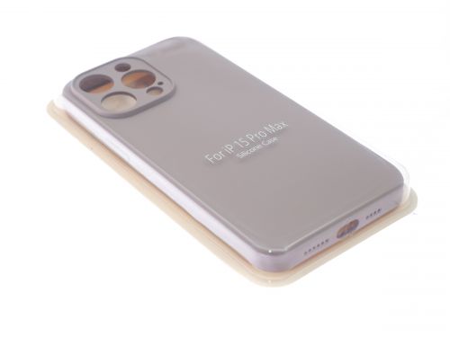 Чехол-накладка для iPhone 15 Pro Max VEGLAS SILICONE CASE Защита камеры песочный (7) - оптовая продажа фото 2 Чехол-накладка для iPhone 15 Pro Max VEGLAS SILICONE CASE Защита камеры песочный (7) - фото фото 2