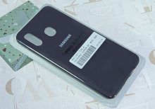 Купить Чехол-накладка для Samsung A305F A30/A205F A20 SILICONE CASE закрытый темно-синий оптом, в розницу в ОРЦ Компаньон