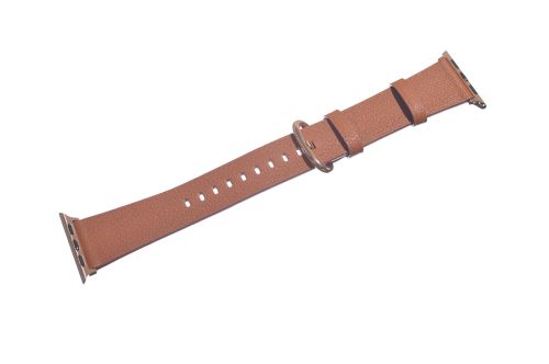 Ремешок для Apple Watch Leather With Buckle 38/40/41mm коричневый оптом, в розницу Центр Компаньон фото 2