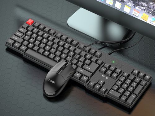 Проводная клавиатура HOCO GM16 Business черный оптом, в розницу Центр Компаньон фото 4