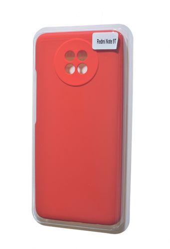 Чехол-накладка для XIAOMI Redmi Note 9T VEGLAS SILICONE CASE закрытый красный (1) - оптовая продажа Чехол-накладка для XIAOMI Redmi Note 9T VEGLAS SILICONE CASE закрытый красный (1) - фото