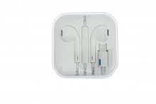Купить Наушники проводные EURO 1:1 для iPhone 7 Lightning пластиковая коробка белый оптом, в розницу в ОРЦ Компаньон