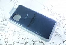 Чехол-накладка для Samsung N770 Note 10 Lite SILICONE CASE NL темно-синий (8) - фото