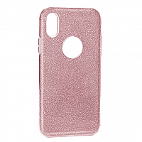 Купить Чехол-накладка для iPhone X/XS USAMS Bling розовый оптом, в розницу в ОРЦ Компаньон