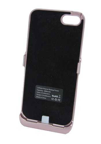 Внешний АКБ чехол для iPhone 7 (4.7) NYX 7-04 3800mAh золотой оптом, в розницу Центр Компаньон фото 3