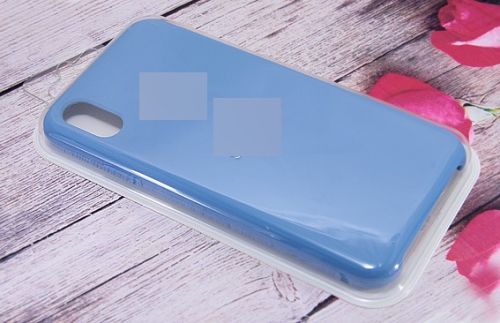 Чехол-накладка для iPhone X/XS SILICONE CASE синий (3) оптом, в розницу Центр Компаньон фото 2