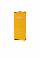 Купить Защитное стекло для iPhone 12/12 Pro FULL GLUE (желтая основа) пакет черный оптом, в розницу в ОРЦ Компаньон