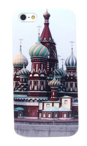 Чехол-накладка для iPhone 5/5S/SE 002941 МОСКВА - фото