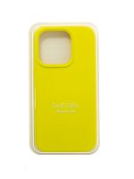 Купить Чехол-накладка для iPhone 15 Pro SILICONE CASE закрытый лимонный (37) оптом, в розницу в ОРЦ Компаньон