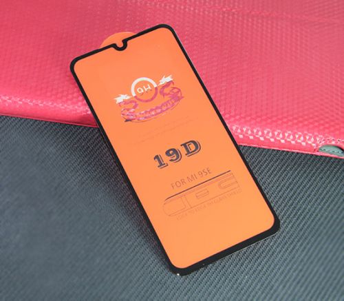 Защитное стекло для XIAOMI Mi9 SE 19D FULL GLUE коробка черный - фото