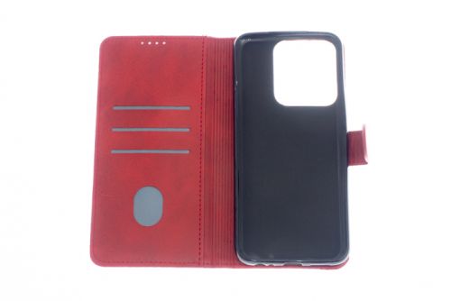 Чехол-книжка для Tecno Spark 8C BUSINESS PLUS красный - оптовая продажа фото 3 Чехол-книжка для Tecno Spark 8C BUSINESS PLUS красный - фото фото 3