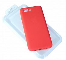 Чехол-накладка для HUAWEI Honor 10 SOFT TOUCH TPU красный - фото