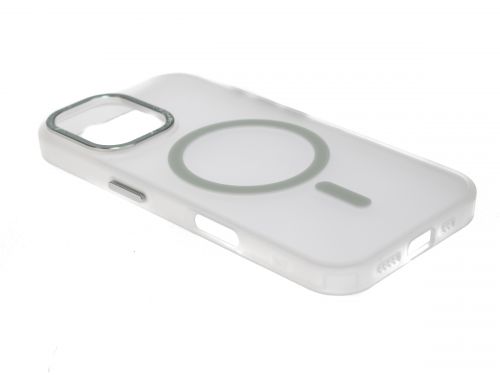 Чехол-накладка для iPhone 16 VEGLAS Fog Magnetic белый - фото фото 3