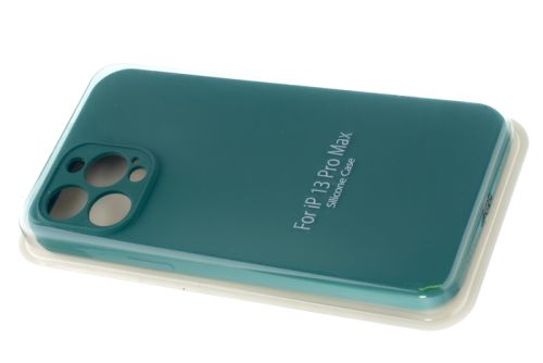 Чехол-накладка для iPhone 13 Pro Max VEGLAS SILICONE CASE NL Защита камеры хвойно-зеленый (58) оптом, в розницу Центр Компаньон фото 2