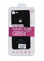 Купить Защитное стекло для iPhone 7/8/SE 2в1 черный оптом, в розницу в ОРЦ Компаньон