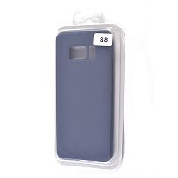 Купить Чехол-накладка для Samsung G950H S8 SILICONE CASE NL закрытый темно-синий (8), Ограниченно годен оптом, в розницу в ОРЦ Компаньон