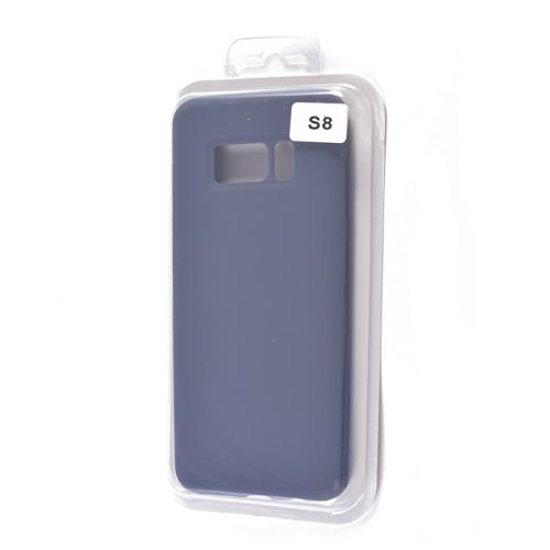 Чехол-накладка для Samsung G950H S8 SILICONE CASE NL закрытый темно-синий (8) оптом, в розницу Центр Компаньон