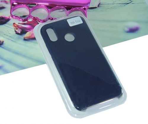 Чехол-накладка для HUAWEI P20 Lite SILICONE CASE NL темно-синий (8) - оптовая продажа Чехол-накладка для HUAWEI P20 Lite SILICONE CASE NL темно-синий (8) - фото