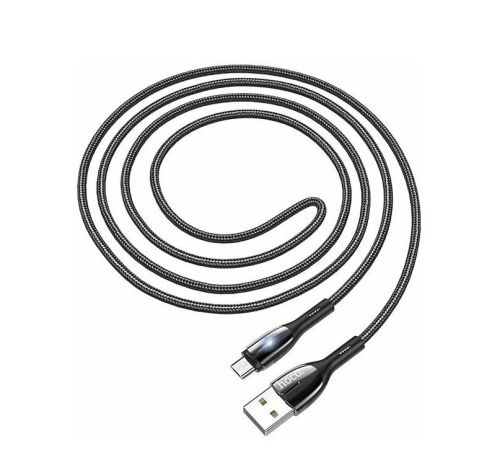 Кабель USB-Micro USB HOCO U79 Admirabie 2.4A 1.0м черный оптом, в розницу Центр Компаньон фото 3