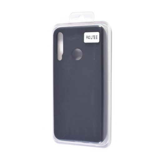 Чехол-накладка для HUAWEI P40 Lite E/Honor 9C VEGLAS SILICONE CASE закрытый черный (3)														 - фото
