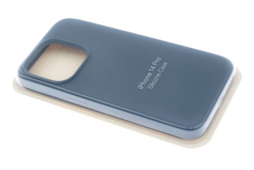 Чехол-накладка для iPhone 14 Pro SILICONE CASE закрытый синий деним (20) оптом, в розницу Центр Компаньон фото 2