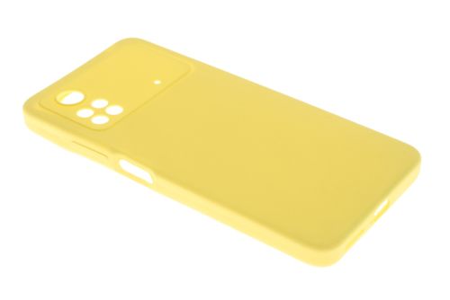 Чехол-накладка для XIAOMI Poco X4 Pro SILICONE CASE OP закрытый желтый (20) оптом, в розницу Центр Компаньон фото 2