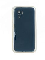 Купить Чехол-накладка для XIAOMI Poco M5S VEGLAS SILICONE CASE закрытый темно-синий (8) оптом, в розницу в ОРЦ Компаньон