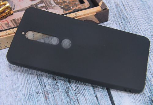Чехол-накладка для NOKIA 6 2018 FASHION TPU матовый черный - оптовая продажа Чехол-накладка для NOKIA 6 2018 FASHION TPU матовый черный - фото