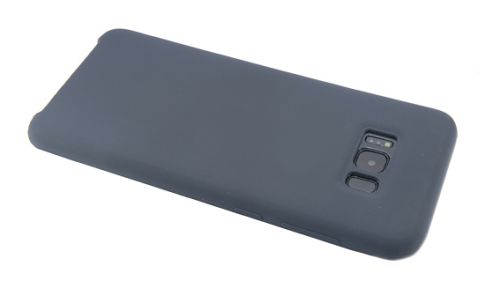 Чехол-накладка для Samsung G955H S8 Plus SILICONE CASE темно-серый оптом, в розницу Центр Компаньон фото 3