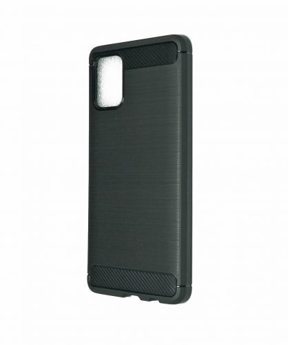 Чехол-накладка для Samsung A715F A71 BECATION CARBON FIBER TPU ANTISHOCK черный - оптовая продажа Чехол-накладка для Samsung A715F A71 BECATION CARBON FIBER TPU ANTISHOCK черный - фото