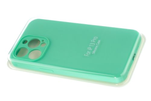 Чехол-накладка для iPhone 13 Pro VEGLAS SILICONE CASE NL Защита камеры ментоловый (50) оптом, в розницу Центр Компаньон фото 2