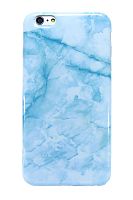 Купить Чехол-накладка для iPhone 6/6S Plus  OY МРАМОР TPU 005 голубой оптом, в розницу в ОРЦ Компаньон