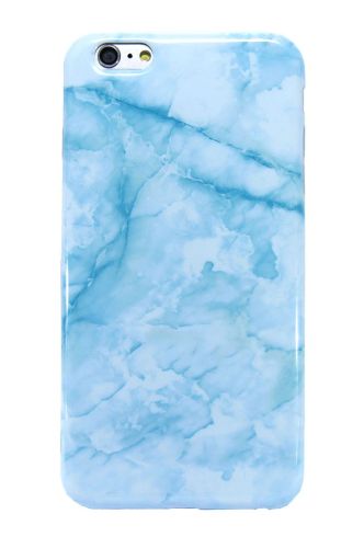 Чехол-накладка для iPhone 6/6S OY МРАМОР TPU 005 голубой оптом, в розницу Центр Компаньон