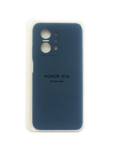Чехол-накладка для HUAWEI Honor X7A VEGLAS SILICONE CASE закрытый темно-синий (18) - оптовая продажа Чехол-накладка для HUAWEI Honor X7A VEGLAS SILICONE CASE закрытый темно-синий (18) - фото