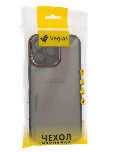 Чехол-накладка для iPhone 15 Pro Max VEGLAS Crystal Shield зеленый оптом, в розницу Центр Компаньон фото 3