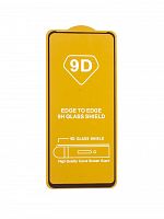 Защитное стекло для INFINIX HOT 40/40 Pro FULL GLUE (желтая основа) пакет черный - фото