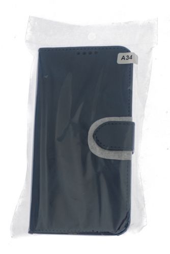 Чехол-книжка для Samsung A346E A34 BUSINESS PLUS синий - оптовая продажа фото 5 Чехол-книжка для Samsung A346E A34 BUSINESS PLUS синий - фото фото 5