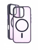 Чехол-накладка для iPhone 16 Pro VEGLAS Fog Magnetic фиолетовый - фото
