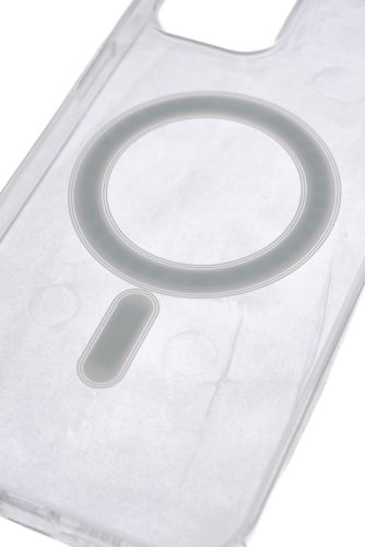 Чехол-накладка для iPhone 12 Pro Max Clear TPU поддержка MagSafe Pop-up window прозрачный коробка оптом, в розницу Центр Компаньон фото 3